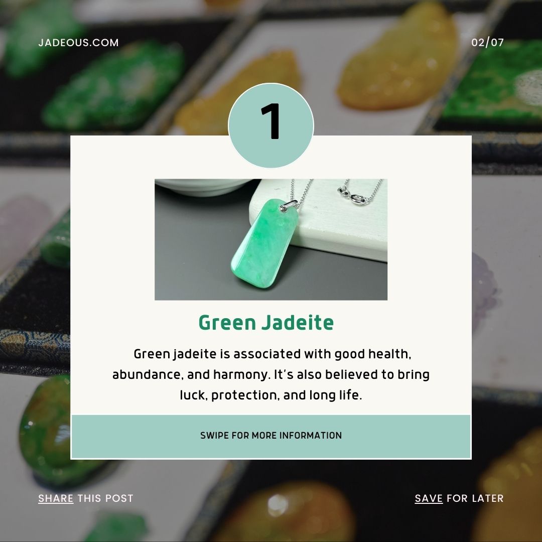 jade color- green jadeite