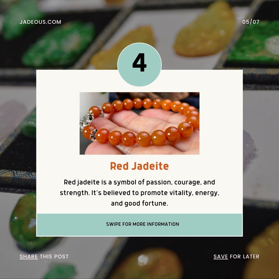 jade color - red jadeite
